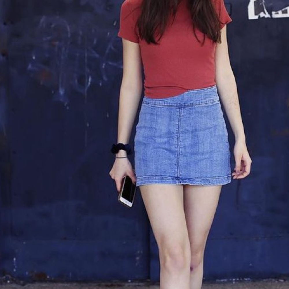 Forever21 Mini Denim Skirt